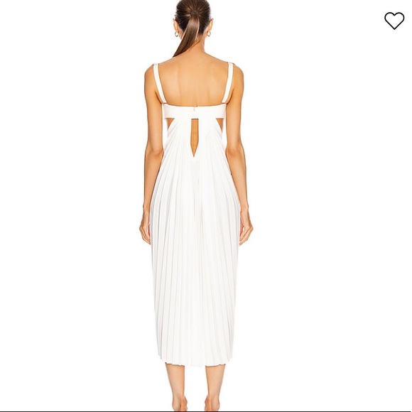 NWT Dion Lee Runway Bra Pleated Dress 0 - Picture 6 of 10